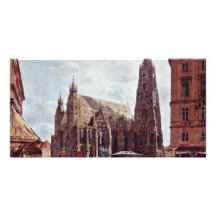 St. Stephen'S Cathedral From Stock Im Eisen Picture Card