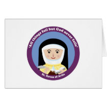 St. Teresa of Avila Greeting Card
