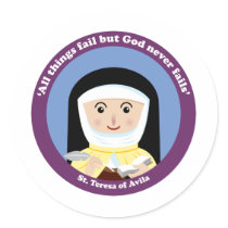 St. Teresa of Avila Stickers