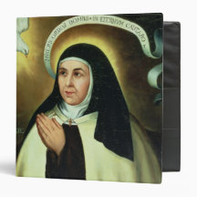 St. Theresa of Avila  1570 3 Ring Binder