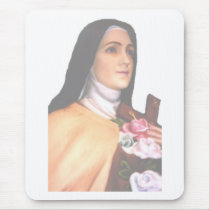 St Therese 2 Mouse Pads
