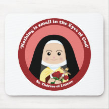 St Thérèse de Lisieux Tapis De Souris