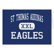 St Thomas Aquinas - Eagles - High - Louisville Greeting Card