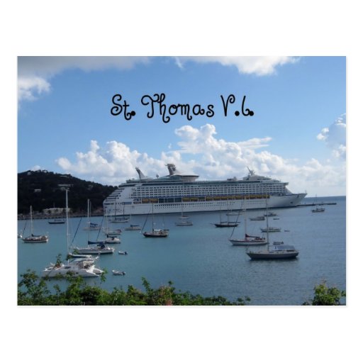 St. Thomas, V.I. Postcard