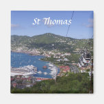 St Thomas View Fridge Magnets