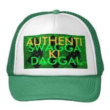 ST TROPEZ SWAGGA DAGGA TRUCKER CAP MESH HAT