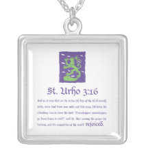 St. Urho 3:16 Pendant