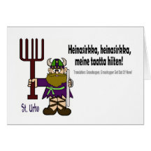 St. Urho - Heinasirkka Card