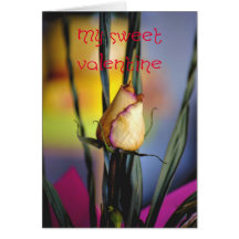 St. Valentine's Day Happy Valentine Day dead rose Greeting Cards