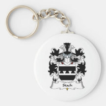 Stach Family Crest Key Chains
