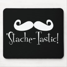 'Stache-tastic Mouse Pad