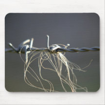 Stacheldraht Mauspads