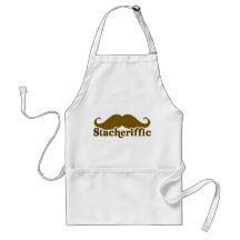 Stacherific Mushtache Tabliers