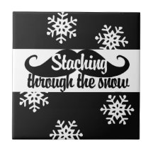 Staching par la neige carreaux en céramique