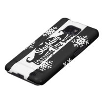 Staching par la neige coques samsung galaxy SII