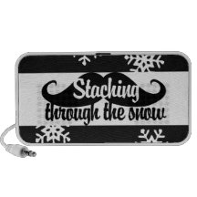 Staching through the snow iPod speaker