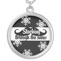 Staching through the snow
