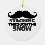 Staching through the Snow Ornaments