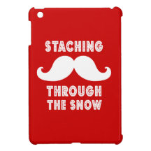 STACHING THROUGH THE SNOW | RED WHITE