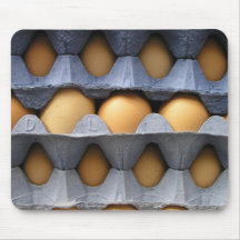 Stack of eggs mouse pads