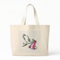 Stacy Stork Canvas Bag