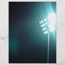 Stadium lights full color flyer
