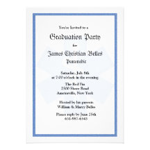 Staff of Asclepius Graduation Invitation