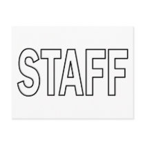 Staff Postcards