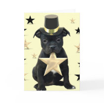 Staffordshire Bull Terrier card