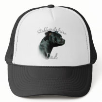 Staffordshire Bull Terrier Dad 2 Trucker Hats