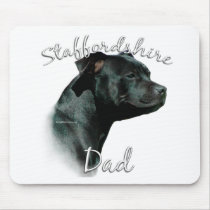Staffordshire Bull Terrier Dad 2 Mouse Pads