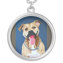 Staffordshire bull terrier RETRO DOG Joyería