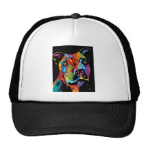 Staffordshire Bull Terrier Trucker Hats