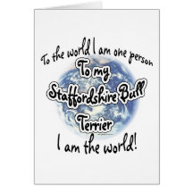 Staffordshire Terrier World 2 Cards