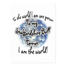 Staffordshire Terrier World 2 Post Cards