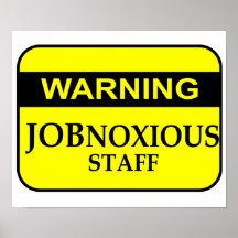 Staffroom poster