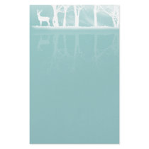 Stag At Dusk Stationery Design