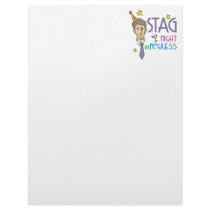 Stag Bachelor Party Personalized Letterhead