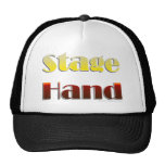Stage Hand (Text Only) Trucker Hats