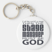 Stage Manager God Keychains