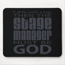 Stage Manager God Mouse Pad