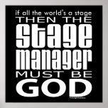Stage Manager God posters