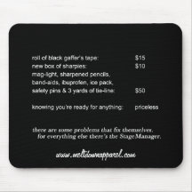 Stage Manager Mousepad (Black)