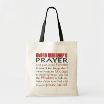 Stage Manager's Prayer Tote Bags