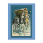 "Stagecoach Christmas" Christmas Card Postcards