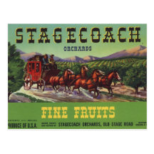 Stagecoach Post Cards