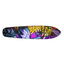 Stain Glass SkateBoard