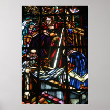 Stain Glass Window Poster