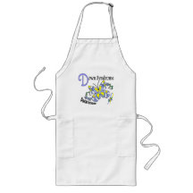 Stained Glass Butterfly 2 Down Syndrome Apron