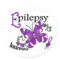 Stained Glass Butterfly 2 Epilepsy